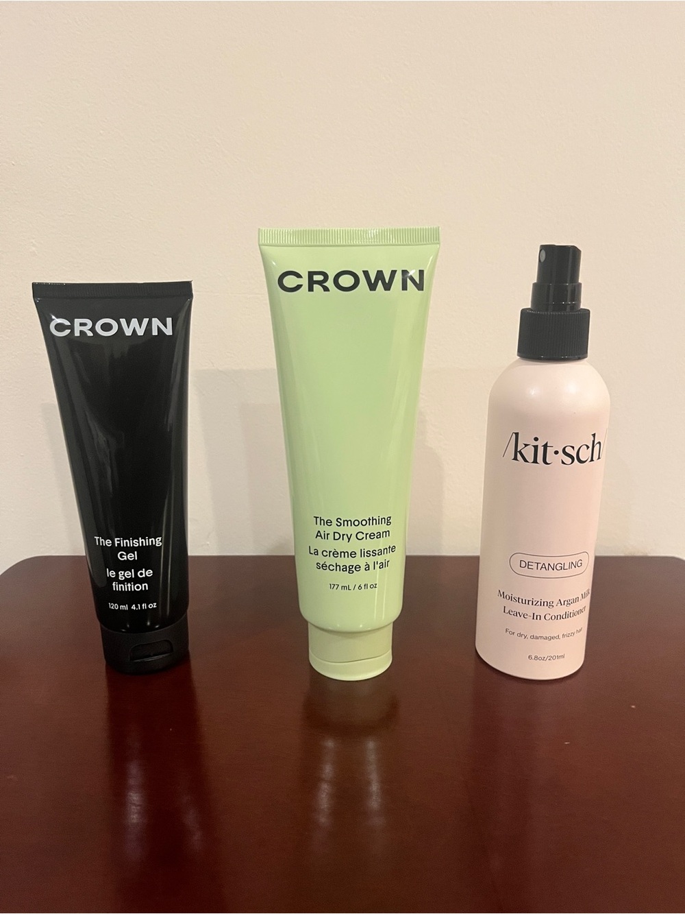 Crown Women Hair Styling Set - Black & Light Green
